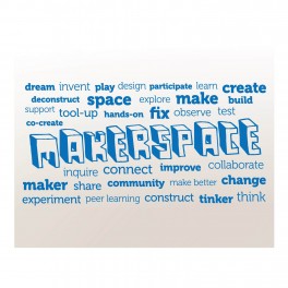 Makerspace Word Wall Vinyl Lettering