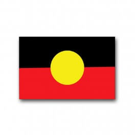 100 Indigenous Spine Labels (Flag)