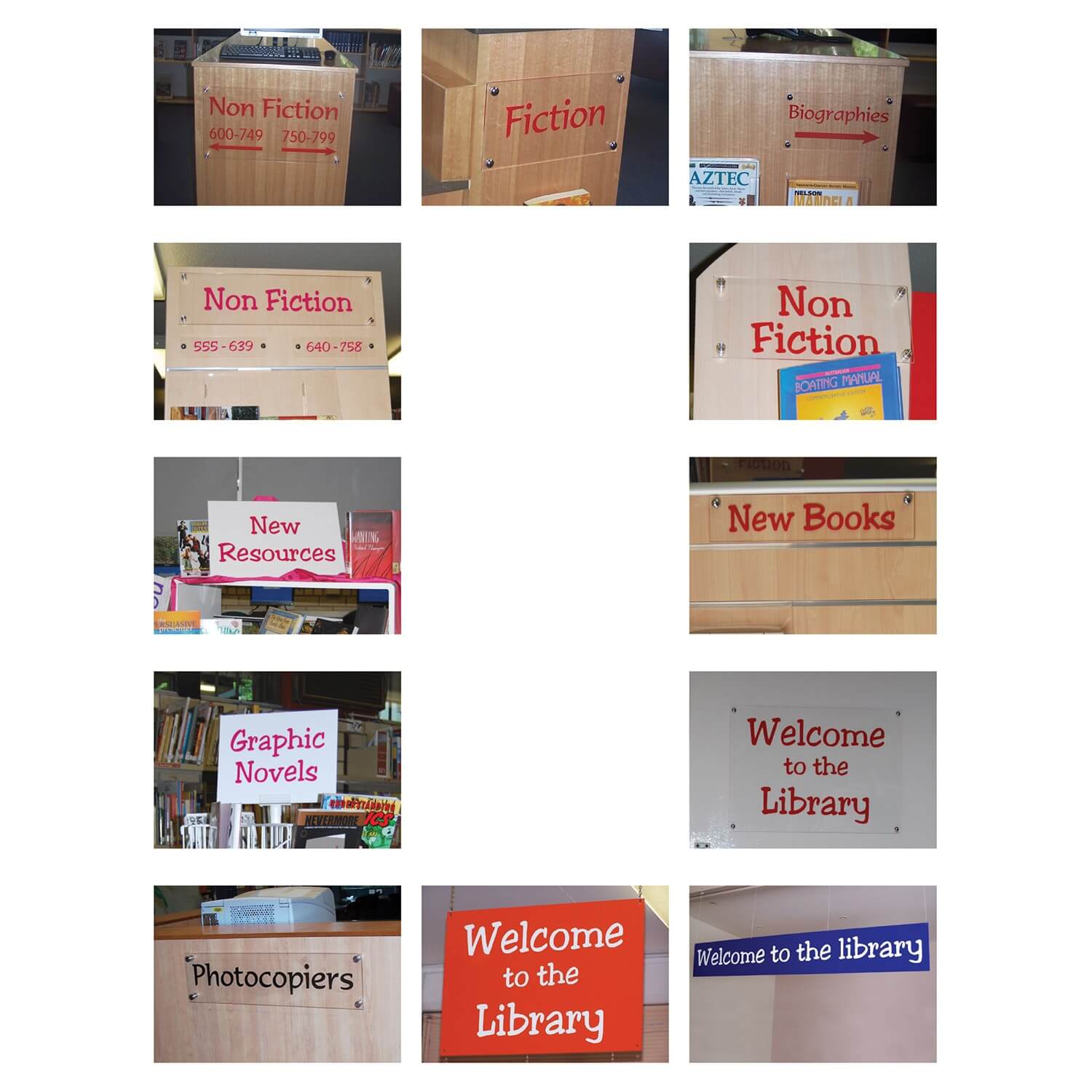 Custom Perspex Signs