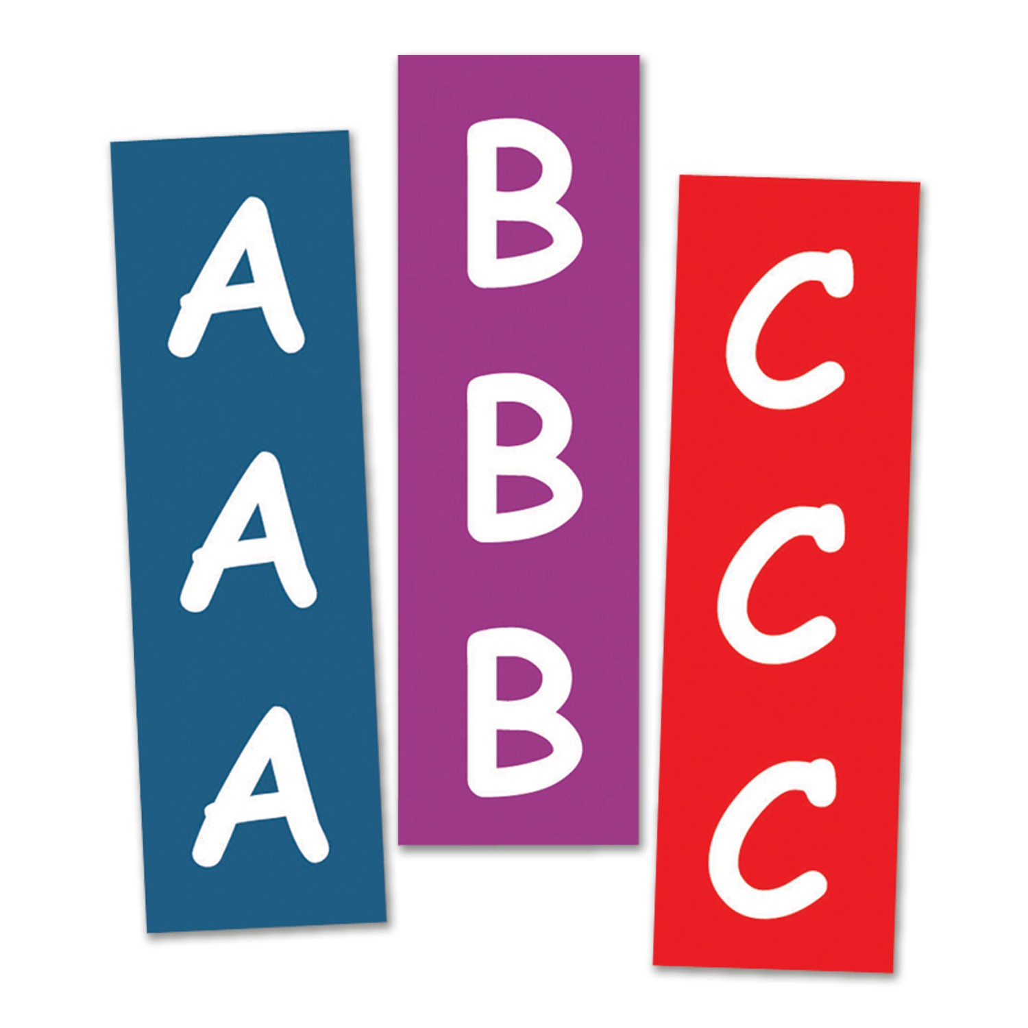 Fiction Shelf Divider Signs