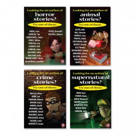 Genre Author Suggestions Posters Extension Set 1