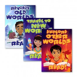 Reading Rewards Wall Graphic Stickers (Set of 3)