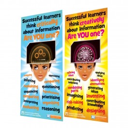Critical & Creative Thinking Indoor Banners 720mm x 1440mm