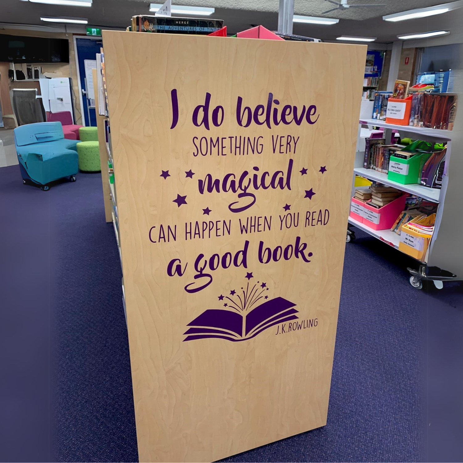 Something Very Magical Vinyl Lettering