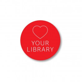 Love your library stickers (25)