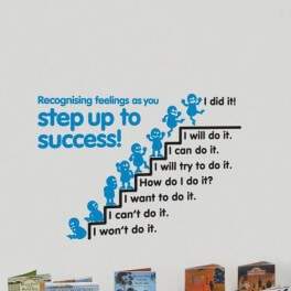 Step Up To Success Vinyl Lettering