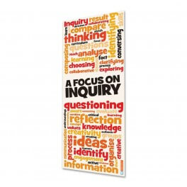 Focus on Inquiry Indoor Banner 720mm x 1440mm