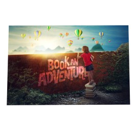 Book an Adventure Wall Graphic Mural