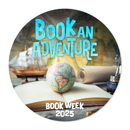 Book Week 2025 Wall Graphic Circle (Senior)