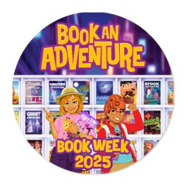 Book Week 2025 Wall Graphic Circle (Junior)