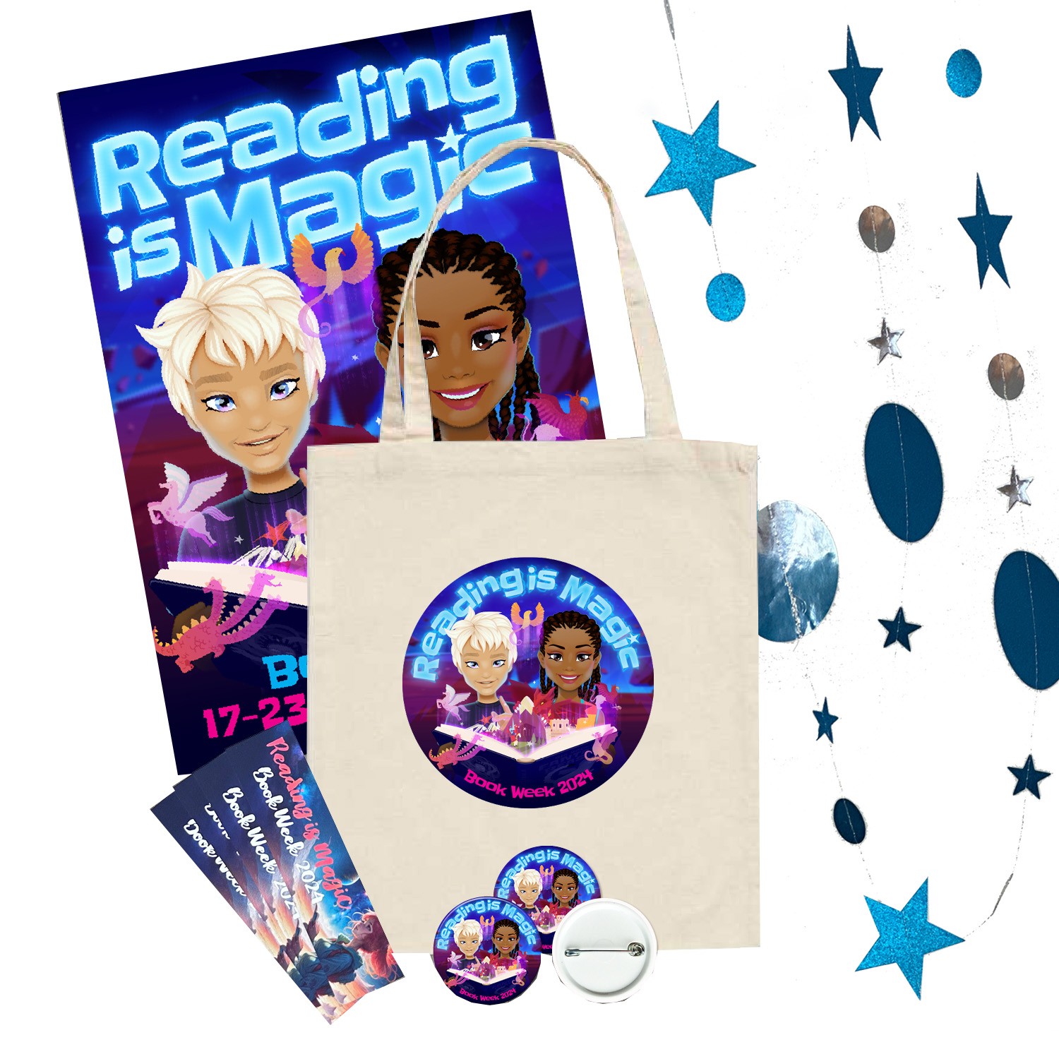 Junior Book Week 2024 Promotional Pack