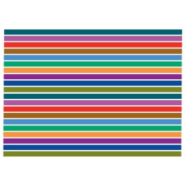 Colour Coded Shelf Label Strips