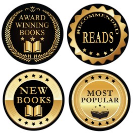 Book Promotion Wall Graphic Stickers (300mm)