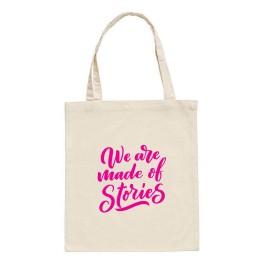 We Are Made Of Stories Tote Bag