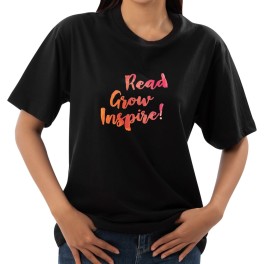 Read Grow Inspire (Text) T-Shirt