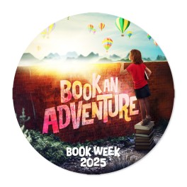 Book Week 2025 Wall Graphic (Adventure)