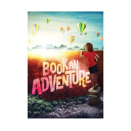 Book an Adventure Wall Graphic Portrait (Adventure)